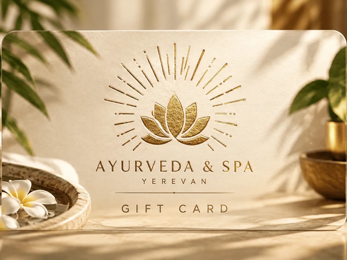 Ayurveda & Spa Yerevan - Gift Card - 20,000 AMD